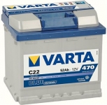 VARTA  BLUE 12V/52Ah (C22)