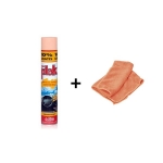 Atas Plak broskyňa 750ml + mikrovláknová utierka