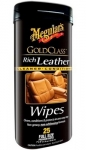 Meguiars Gold Class Rich Leather Cleaner Wipes ...