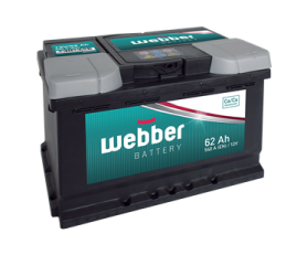 WEBBER  12V/62 Ah