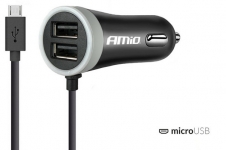 Nabíjačka do auta 12/24V Micro USB + 2x USB 2.4A ...